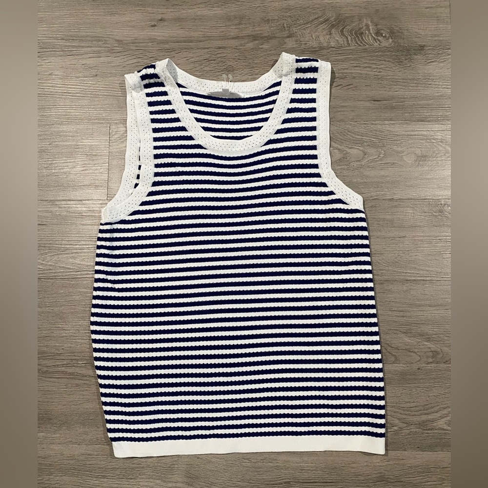 MELISSA NEPTON MELISSA NEPTON 25E TANK TOP AMELY RAYE‎ MARINE Stripe - Picture 2 of 4